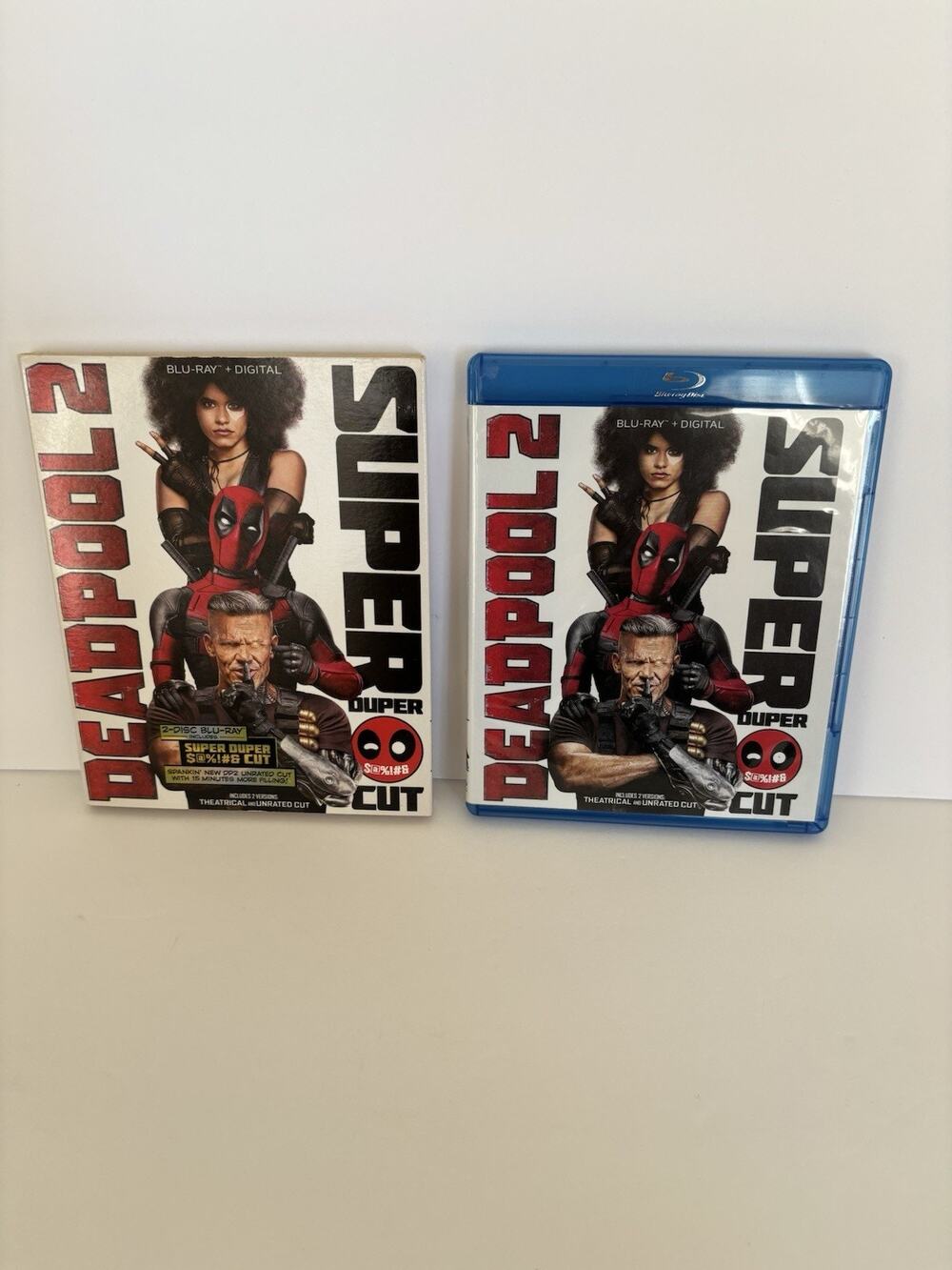 Marvel Deadpool 2 Super Duper Cut Unrated 4K UHD/Blu-ray + Slip Cover